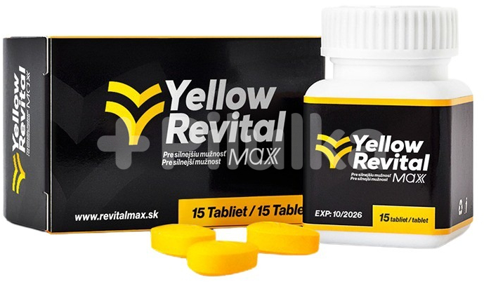 Revital Yellow Vital Max 15 tabliet