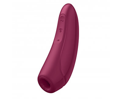 Satisfyer Vibrátor na stimuláciu klitorisu Curvy 1+ červený