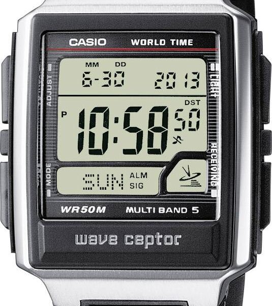 Náramkové hodinky Casio WV-59E-1AVEG, (d x š x v) 48.3 x 39 x 12.5 mm, strieborná