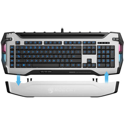 Herná klávesnica Roccat Skeltr RGB Gaming Keyboard, White ROC-12-231-WE