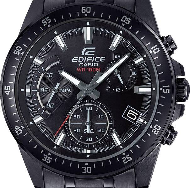 Náramkové hodinky Casio EFV-540DC-1AVUEF, (d x š x v) 48.5 x 43.8 x 12.1 mm, čierna