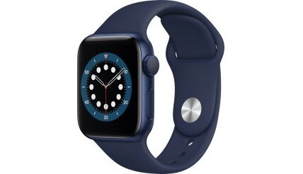 Apple Watch S6 GPS, 40mm, modrá