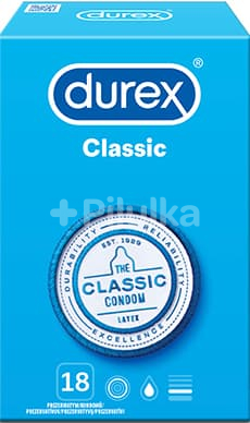 DUREX Classic kondómy 18ks