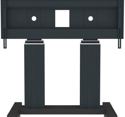 TV kolieskový vozík Neomounts by Newstar PLASMA-M2600BLACK, podlahový stojan, neflexibilný, 177,8 cm (70″) – 304,8 cm (120″)