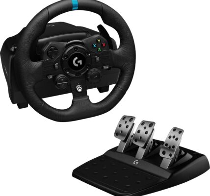 Logitech Gaming G923 volant USB PC, Xbox 360 čierna
