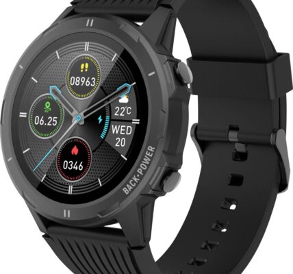 Smart hodinky Denver SW-351, čierna