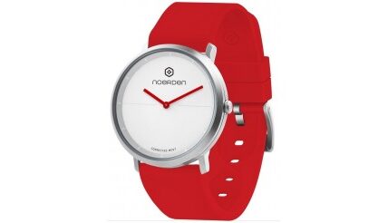 Smart hybridné hodinky Noerden Life 2, červená