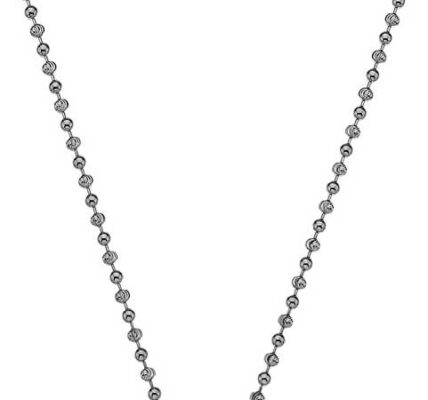 Hot Diamonds Strieborná retiazka Emozioni Rhode Plated Bead Chain 30 CH017