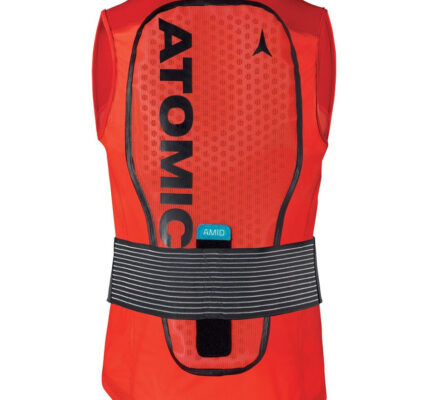 Atomic Live Shield Vest Amid M – červená Veľkosť chrániče: XL