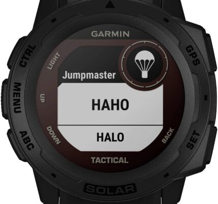 Smart hodinky Garmin INSTINCT SOLAR TACTICAL, čierna