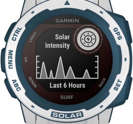 Smart hodinky Garmin INSTINCT SOLAR SURF, biela, zelená