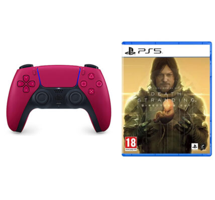 PlayStation 5 DualSense Wireless Controller, cosmic red + Death Stranding CZ (Director’s Cut) CFI-ZCT1W