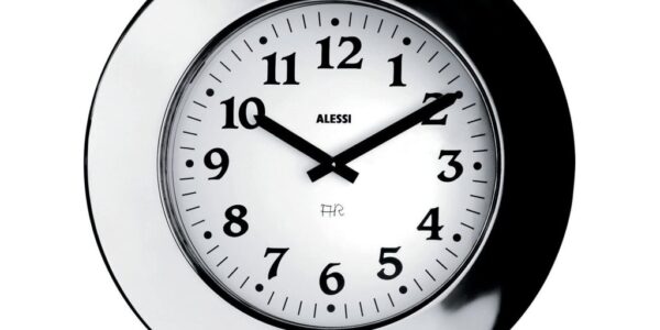 Nástenné hodiny Momento, priem. 40 cm – Alessi