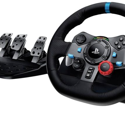 Logitech Gaming G29 Driving Force volant  PC, PlayStation 3, PlayStation 4, PlayStation 5 čierna