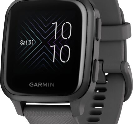 Garmin Venu Sq GPS športové hodinky  33 mm uni bridlicová sivá