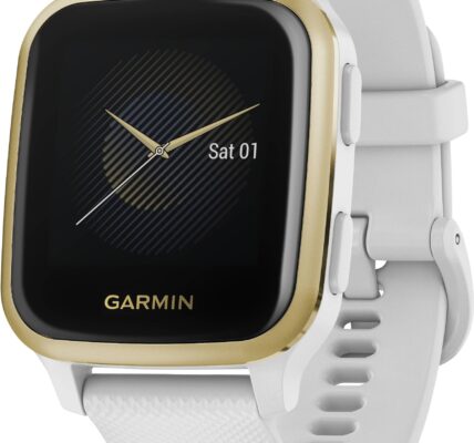 Garmin Venu Sq GPS športové hodinky  33 mm uni biela