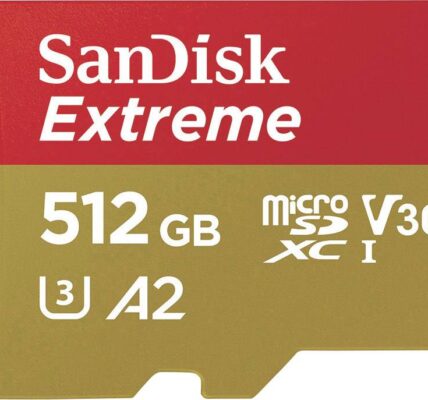 SanDisk Extreme™ pamäťová karta micro SDXC 512 GB Class 10, UHS-I, UHS-Class 3, v30 Video Speed Class výkonnostný štanda