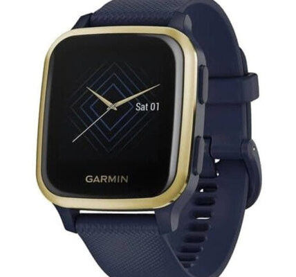 Smart hodinky Garmin Venu SQ Music, modrá