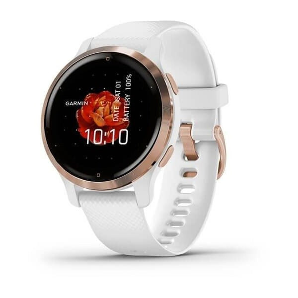 Smart hodinky Garmin Venu 2S, ružovo/zlaté