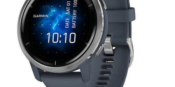 Smart hodinky Garmin Venu 2, strieborné