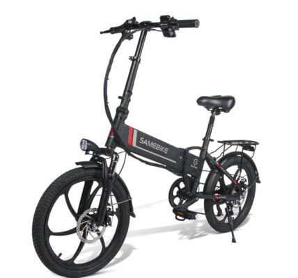 Elektrický bicykel Samebike SMBK2020BLK, čierny