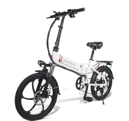 Elektrický bicykel Samebike SMBK2020WHT, biely