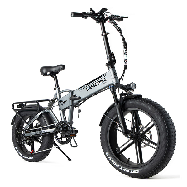Elektrický bicykel Samebike SMBKXWXL09SLV, strieborný