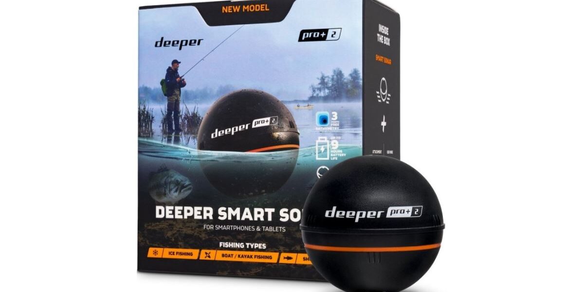 Deeper pro+ 2 smart nahadzovací sonar wifi s gps