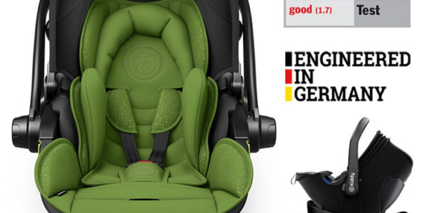 KIDDY Autosedačka Evoluna i-size 2 + Isofix základňa 40-83cm Cactus Green BZP