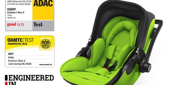 KIDDY Autosedačka Evoluna i-size 2 + Isofix základňa 40-83 cm Lizard Green