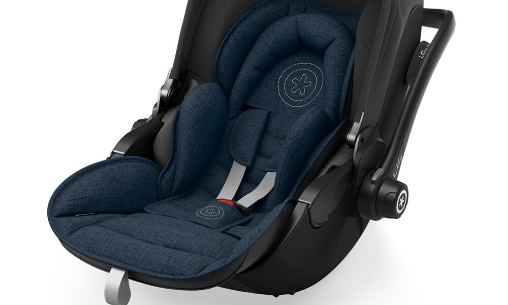 KIDDY Autosedačka Evoluna i-size 2 + Isofix základňa 40-83 cm Indigo blue melange icy grey