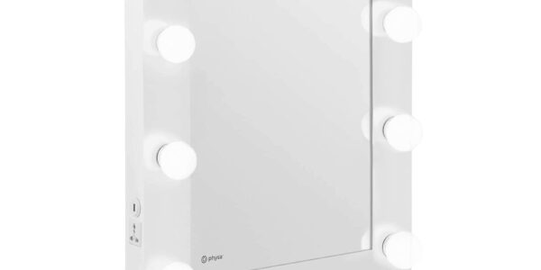 Make up spiegel LED – wit – 10 LED’s – vierkant