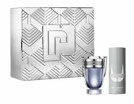 Paco Rabanne Invictus – EDT 100 ml + dezodorant v spreji 150 ml