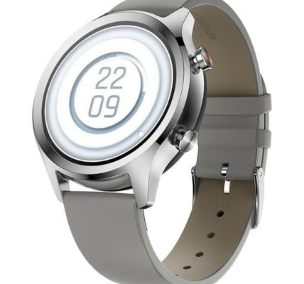 Smart hodinky TicWatch C2 Plus, strieborné