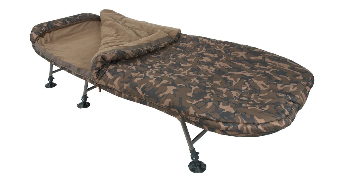 Fox lehátko so spacím vakom r-series camo sleep system