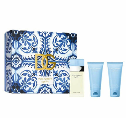 Dolce & Gabbana Light Blue – EDT 50 ml + telový krém 50 ml + sprchový gel 50 ml