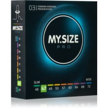 MY.SIZE 47mm Pro kondómy 3 ks