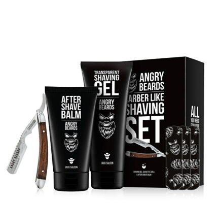 Angry Beards Set na holenie so shavettou Žižka