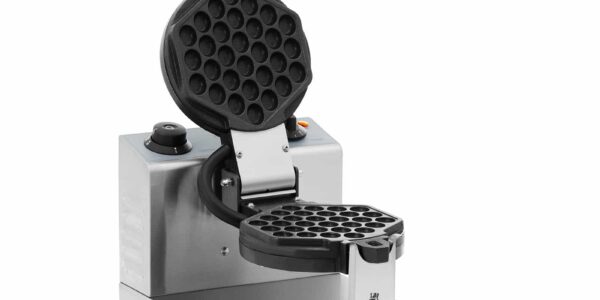 Gaufrier professionnel – Rond – 1 gaufre à bulles – 1200 W – Royal Catering