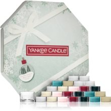 Yankee Candle Snow Globe Wonderland 24 Tea Lights & Tea Light Holder adventný kalendár