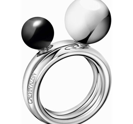 Calvin Klein Oceľový prsteň Bubbly KJ9RMR04030 55 mm