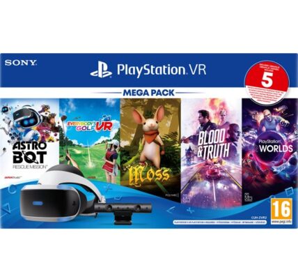 Sony PlayStation VR V2 (Mega Pack) + Sony PlayStation 4 Camera CUH-ZVR2