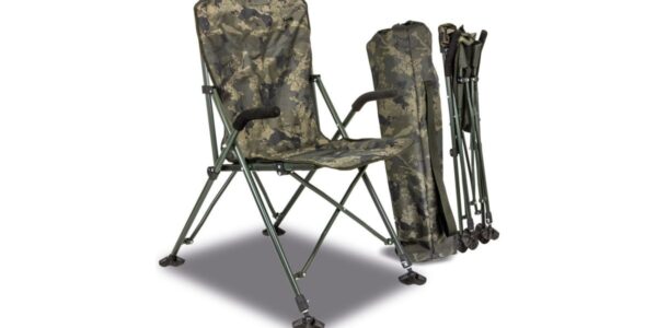 Solar kreslo undercover camo foldable easy chair high
