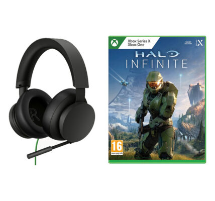 Microsoft Xbox Wired Headset + Halo Infinite 8LI-00002