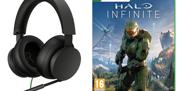 Microsoft Xbox Wired Headset + Halo Infinite 8LI-00002