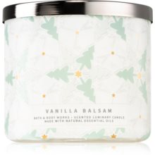 Bath & Body Works Vanilla Balsam vonná sviečka 411 g