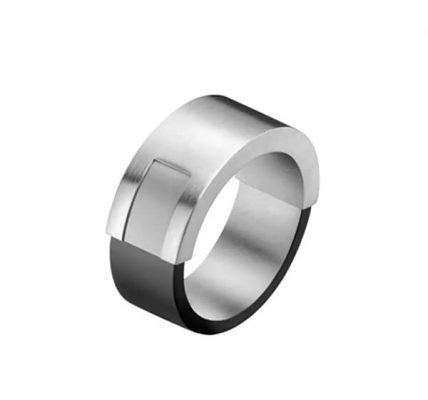 Calvin Klein Oceľový pánsky prsteň Magnet KJ4DBR2101 55 mm