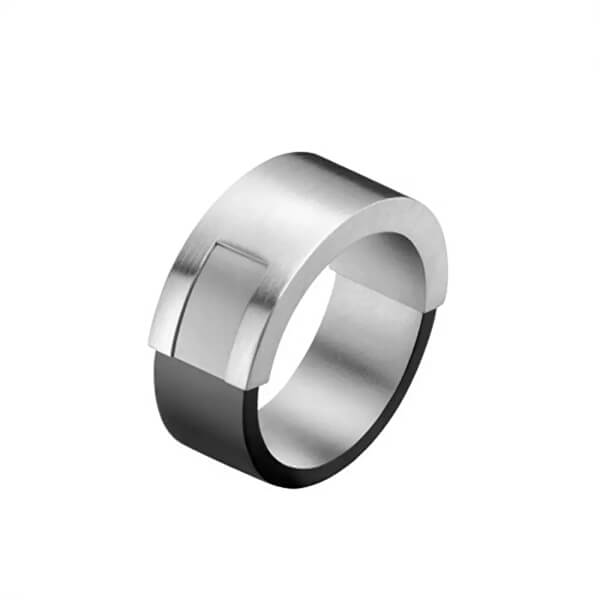 Calvin Klein Oceľový pánsky prsteň Magnet KJ4DBR2101 57 mm