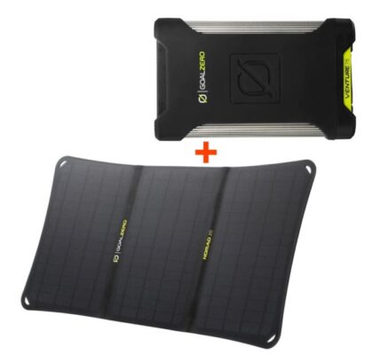 Goal zero set powerbanka venture 75 + solárny panel nomad 20