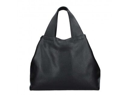 Dámska kožená kabelka Facebag Sofi – čierna